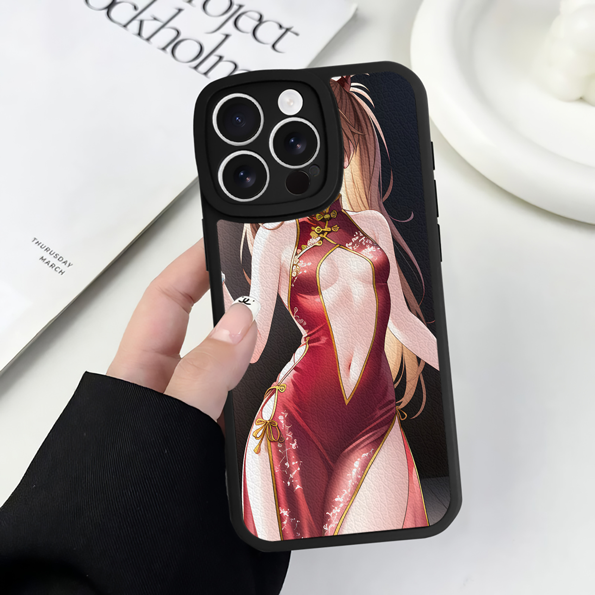 （画像用） EVA 新世紀エヴァンゲリオン 【iPhone 16シリーズ対応】シリコンスマホケース（レザー調） 材質：シリコン